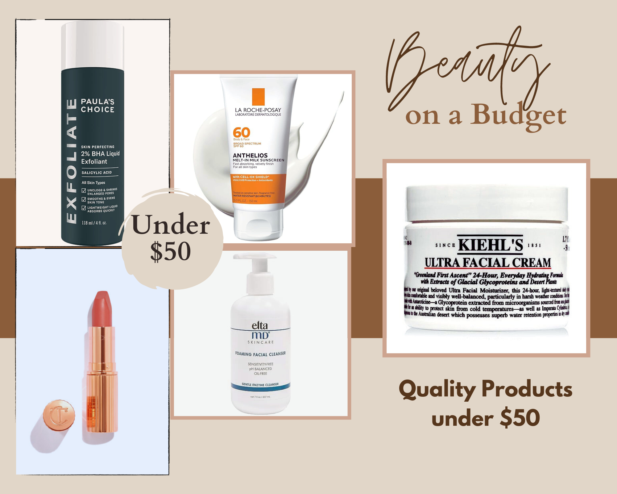 Beauty on a Budget: High-Quality Products Under $50